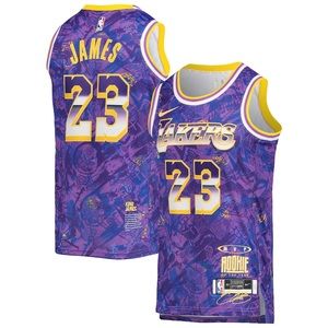 Nike | Shirts | Nike Lebron James Lakers Select Series Jersey Size